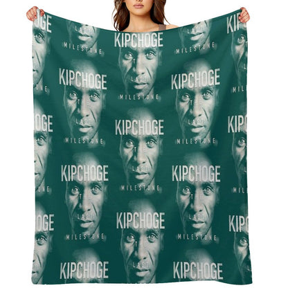Kipchoge The Last Milestone Throw Blanket