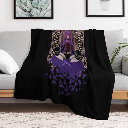 Raven Teen Titans Throw Blanket