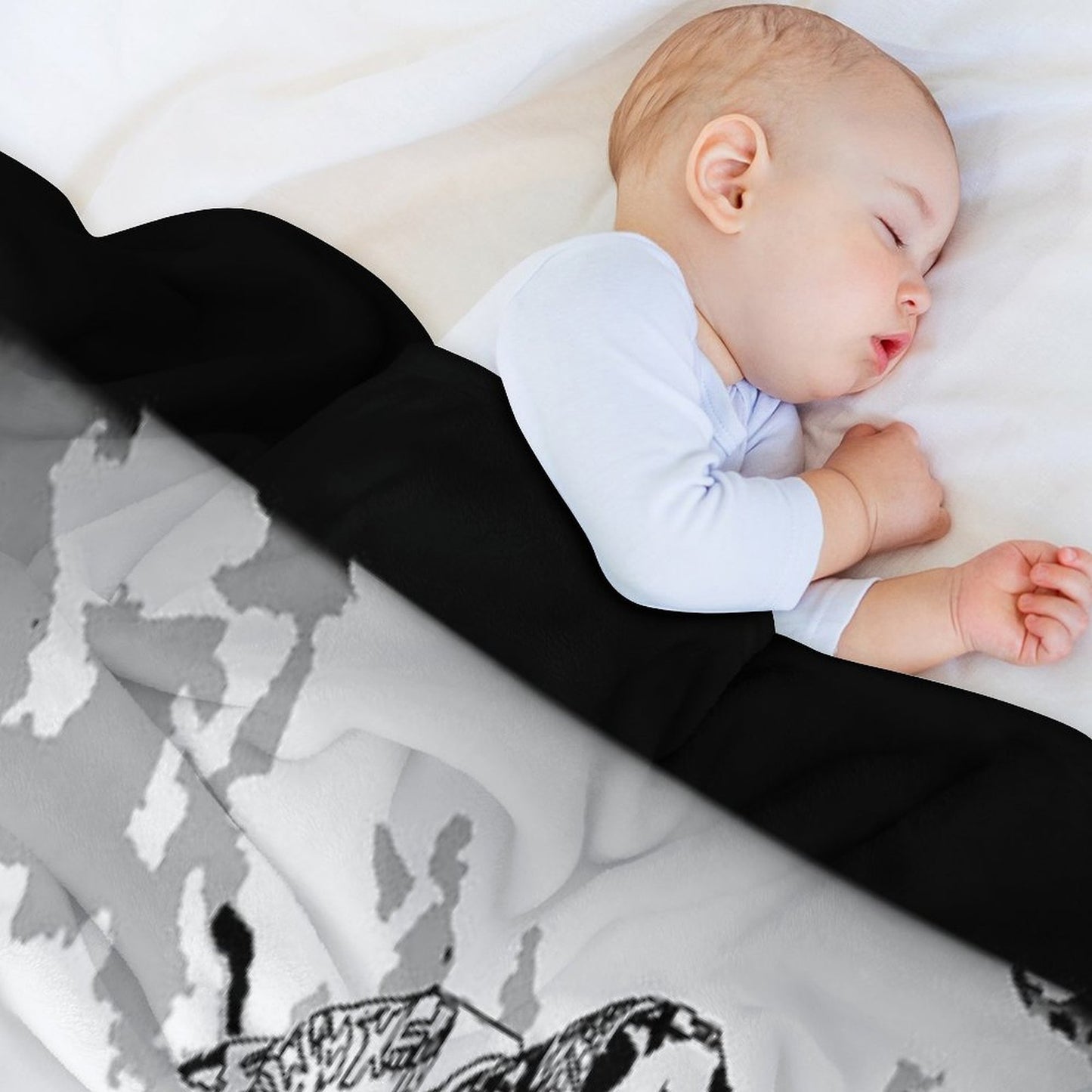 Motocross Dirt-Bike Championship Racer Throw Blanket