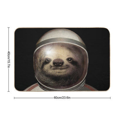 Space Sloth Bath Mat
