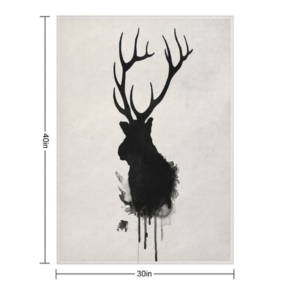 Elk Throw Blanket
