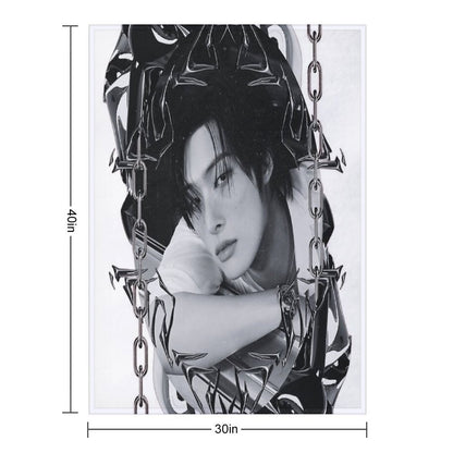 Mingi ATEEZ Throw Blanket