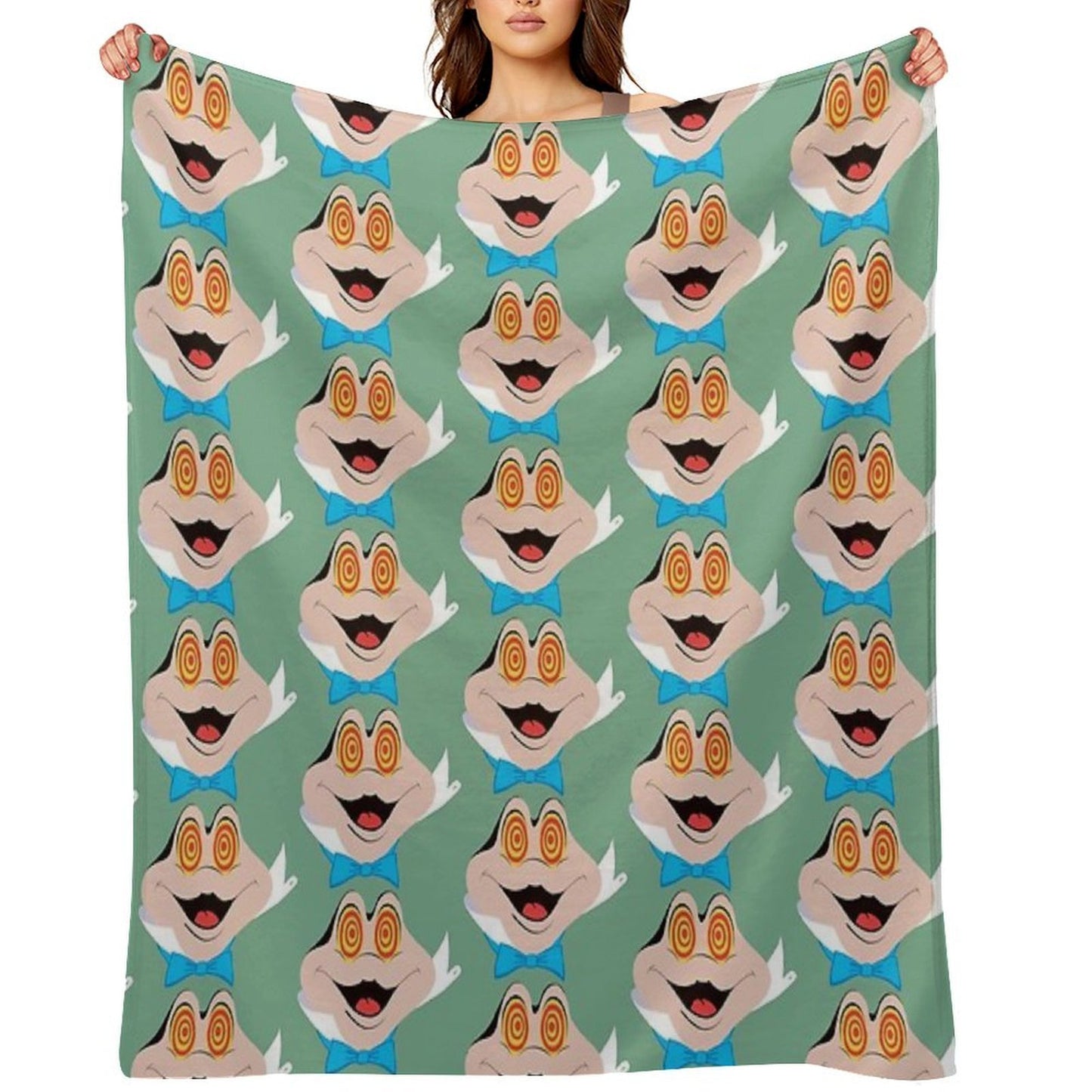 Mr. Toad Throw Blanket