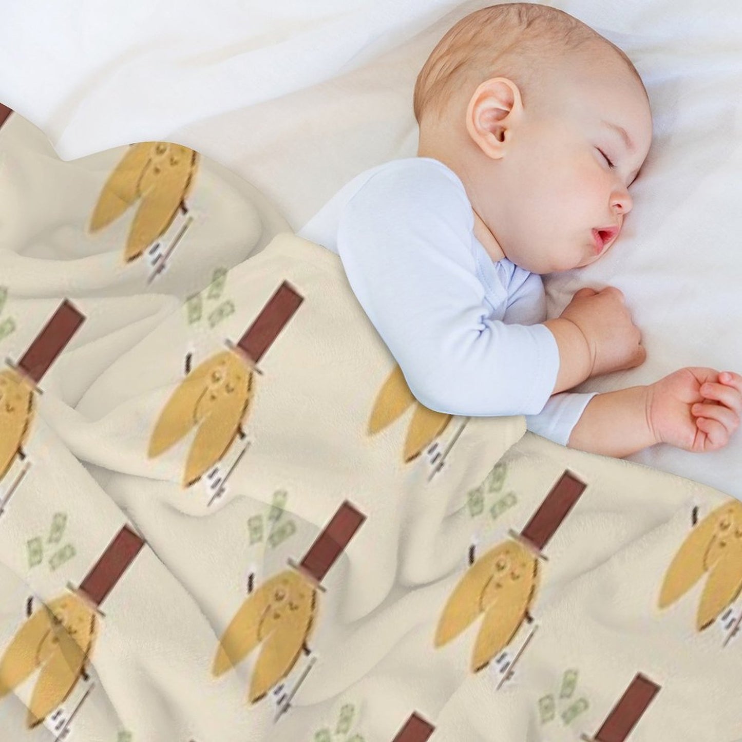 Fortune Cookie Throw Blanket