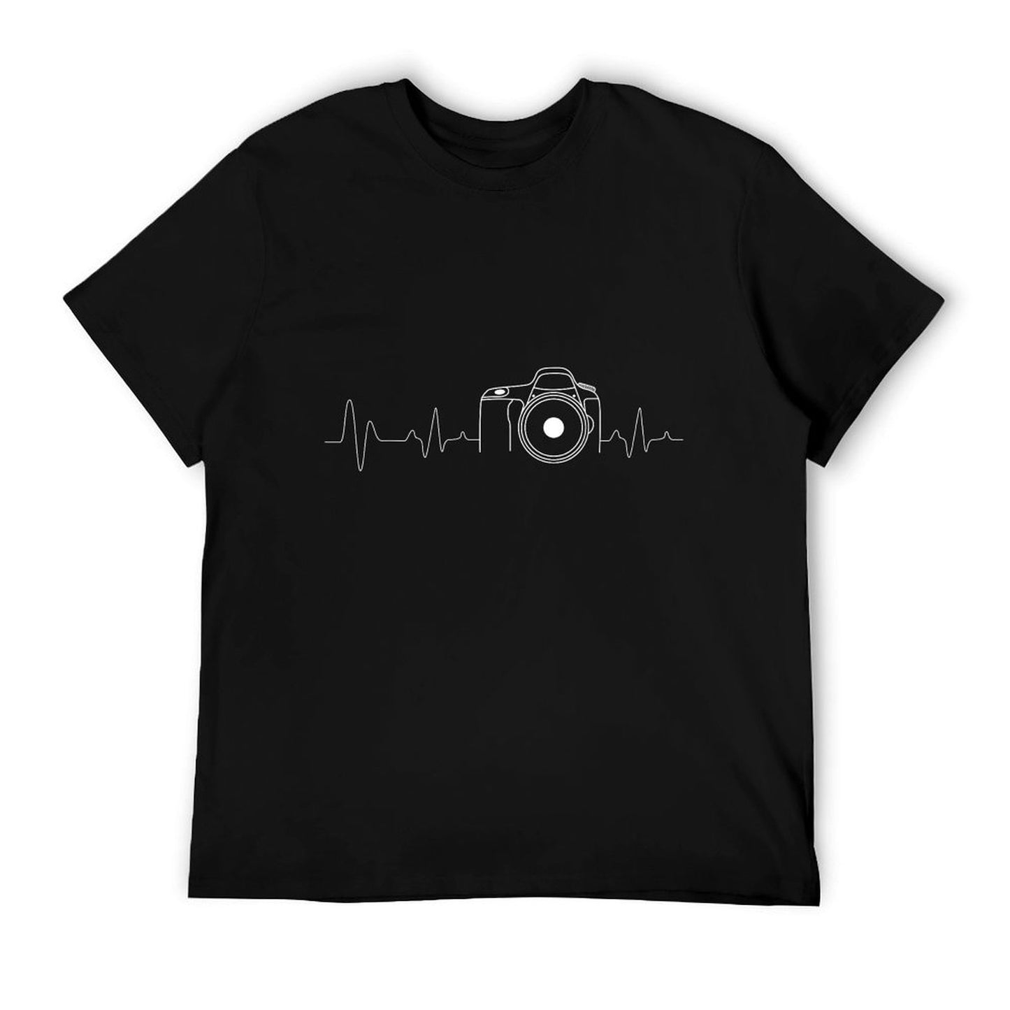 Photographer Gift Idea HeartBeat Photography Camera T-Shirt