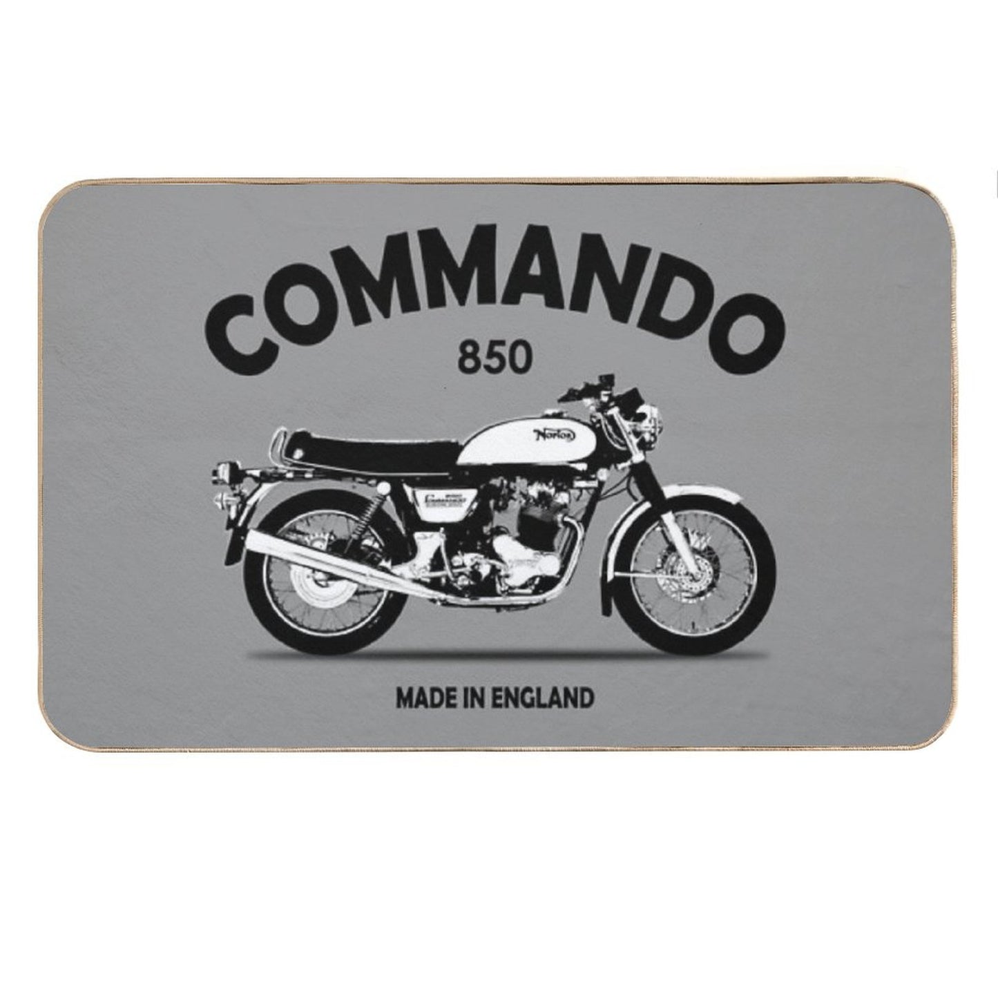 Commando 850 Made In England Bath Mat