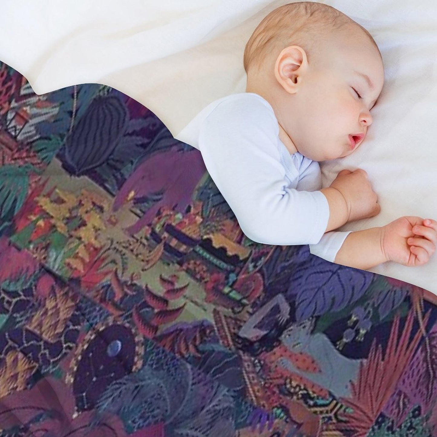 Glass Animals Zaba Throw Blanket