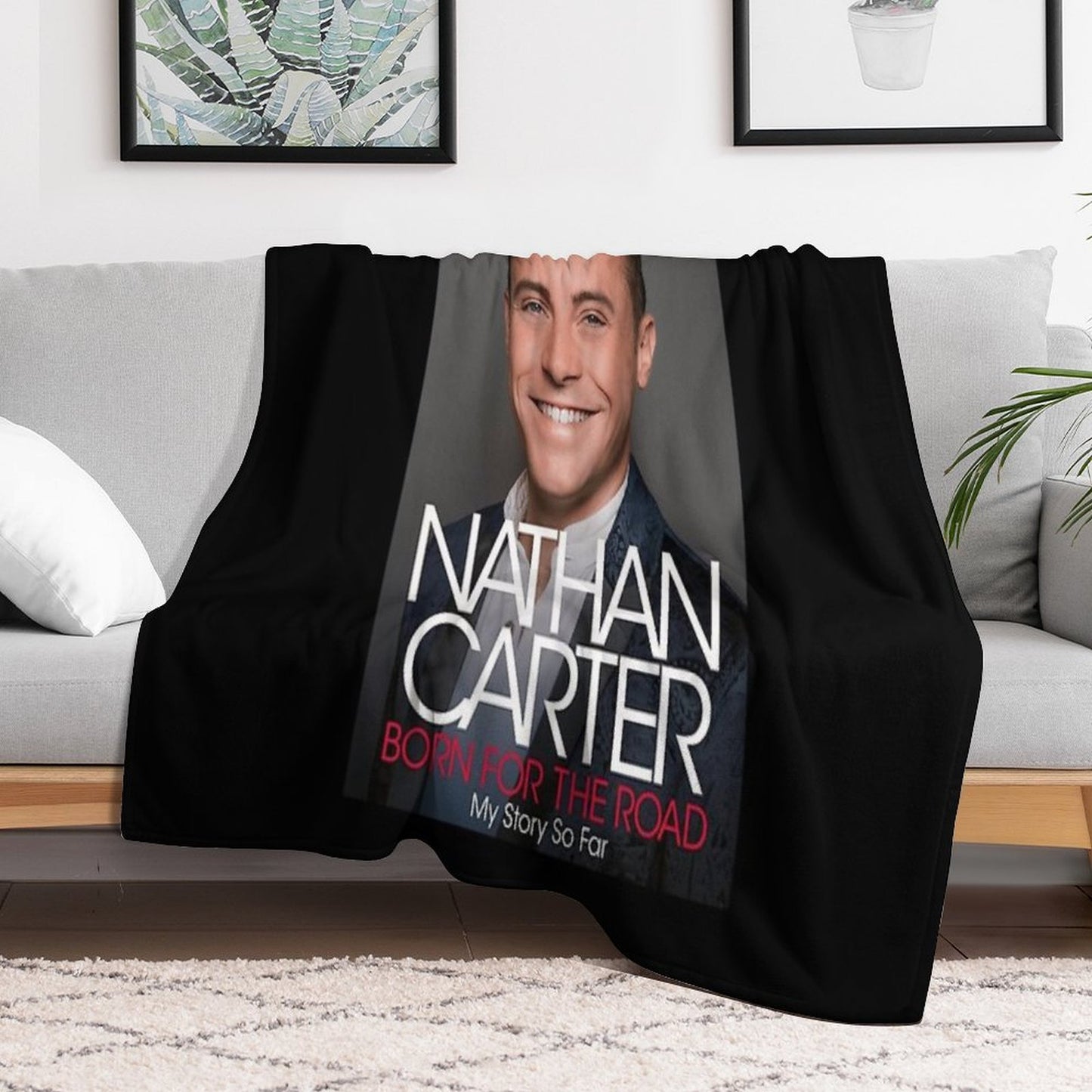 Nathan Carter Classic . Throw Blanket