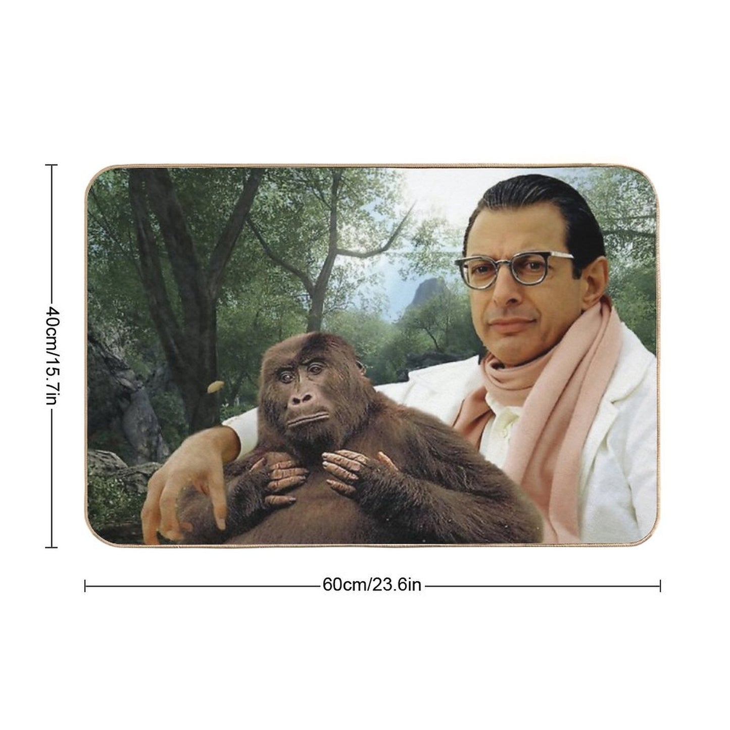 Jeff Goldblum Bath Mat