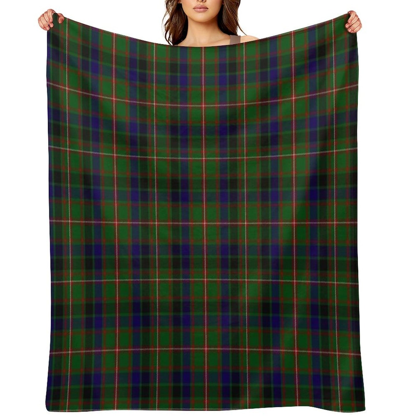 Clan Reid Tartan Throw Blanket