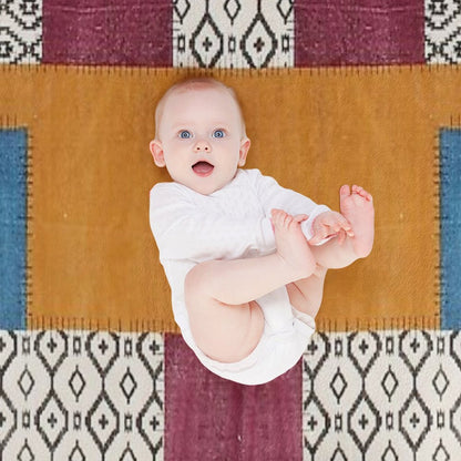 Heritage Abstract Design Throw Blanket