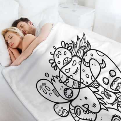 Doodle Throw Blanket