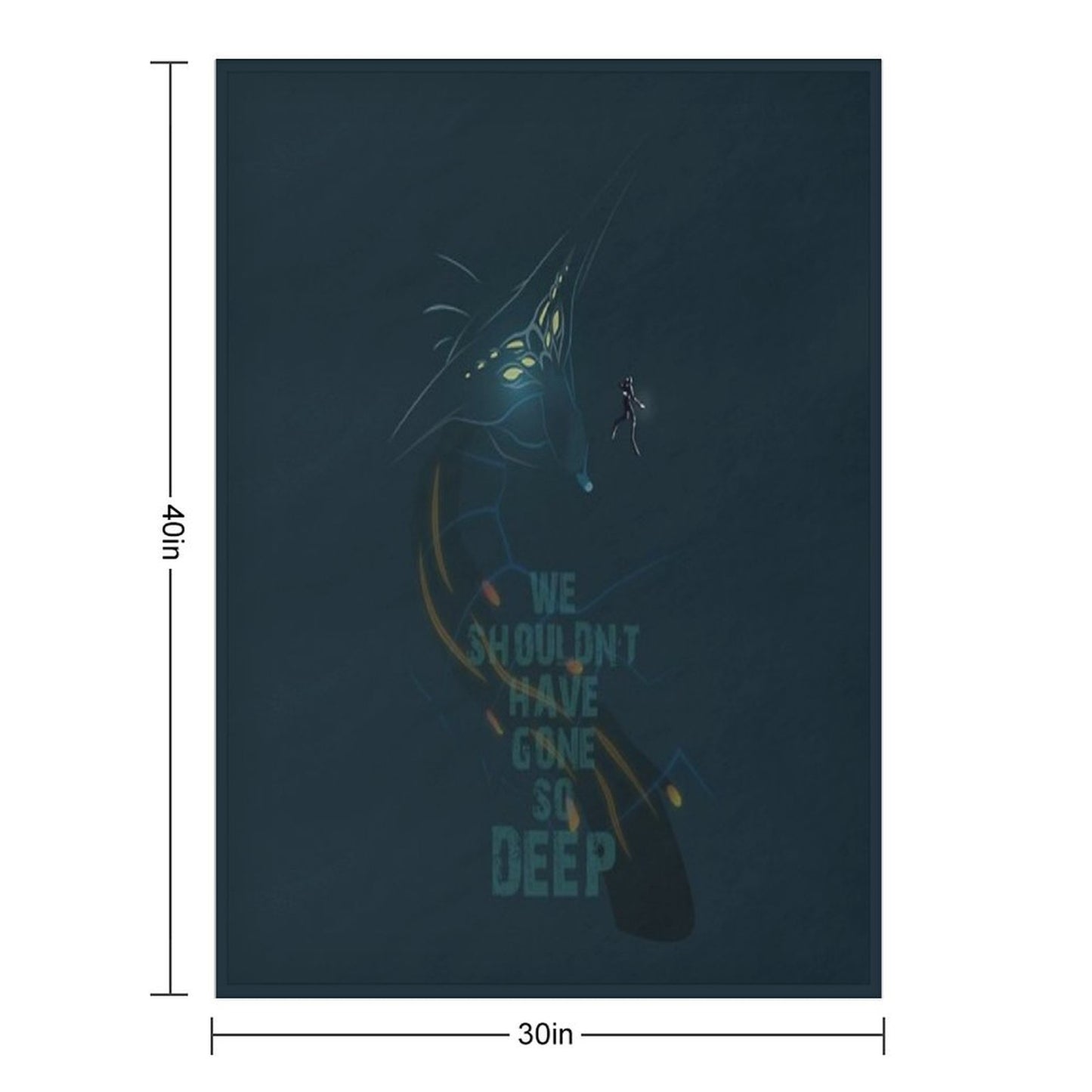 Degasi Regrets Throw Blanket