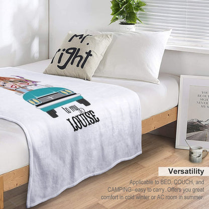 Thelma & Louise Best Friends Gift Throw Blanket