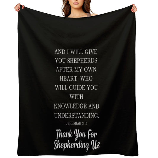 Pastor Appreciation Throw Blanket