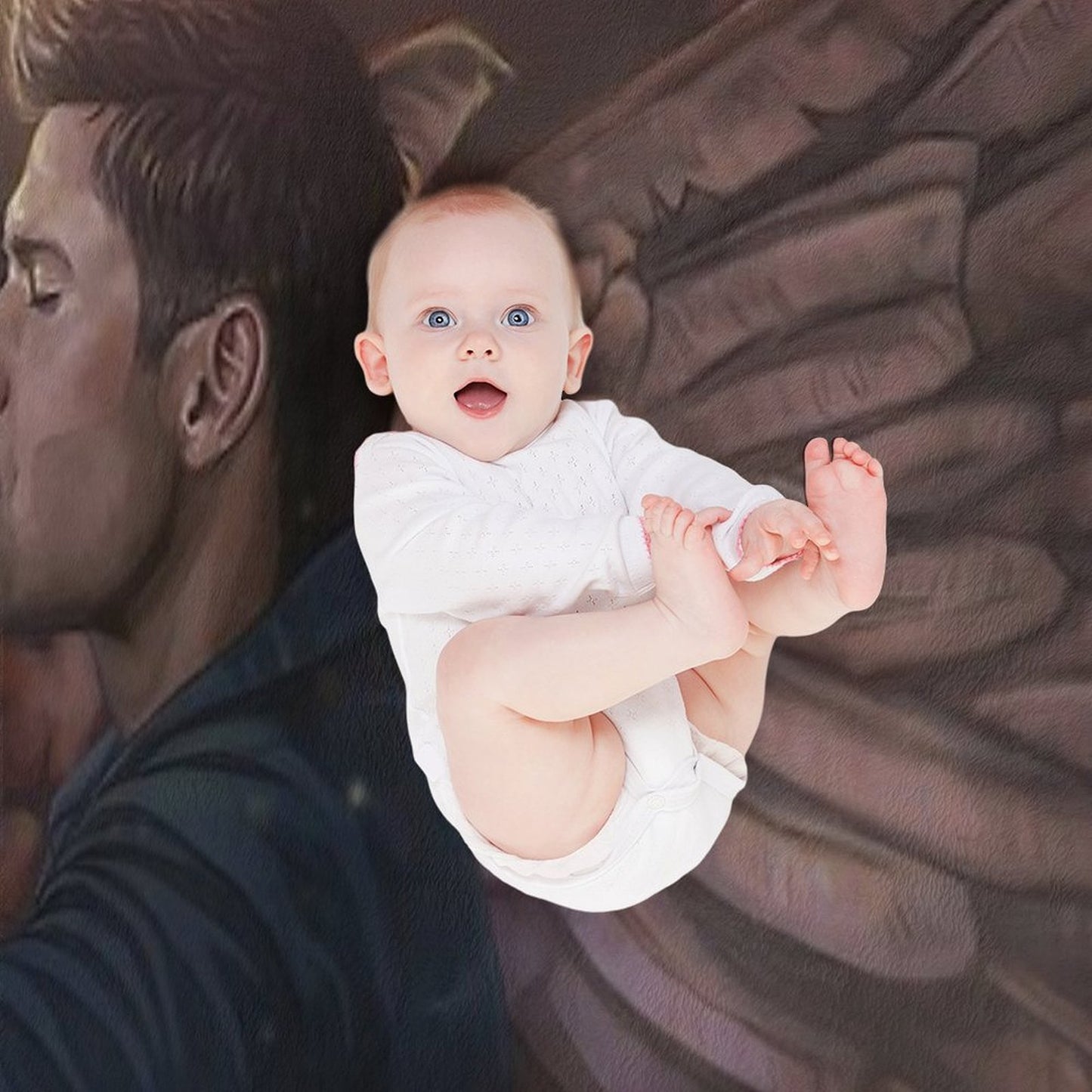 A Moment Throw Blanket