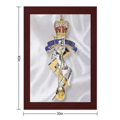 REME Badge (ROYAL ELECTRICAL MECHANICAL ENGINEERS) Throw Blanket