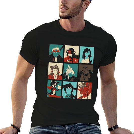 Fantasy Final Seven  Trendy Pattern T-Shirt