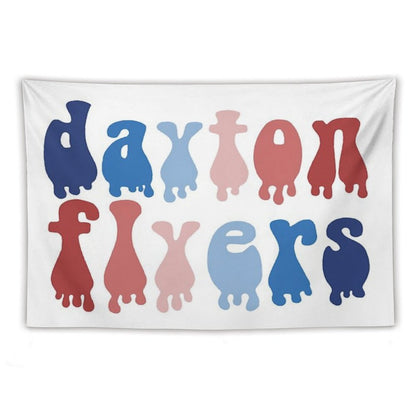 Dayton Flyers Drip Tapestry