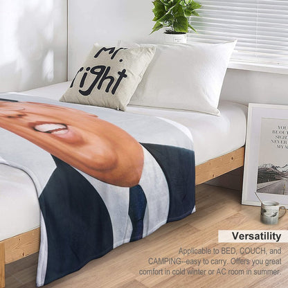 Kim Il Sung Throw Blanket