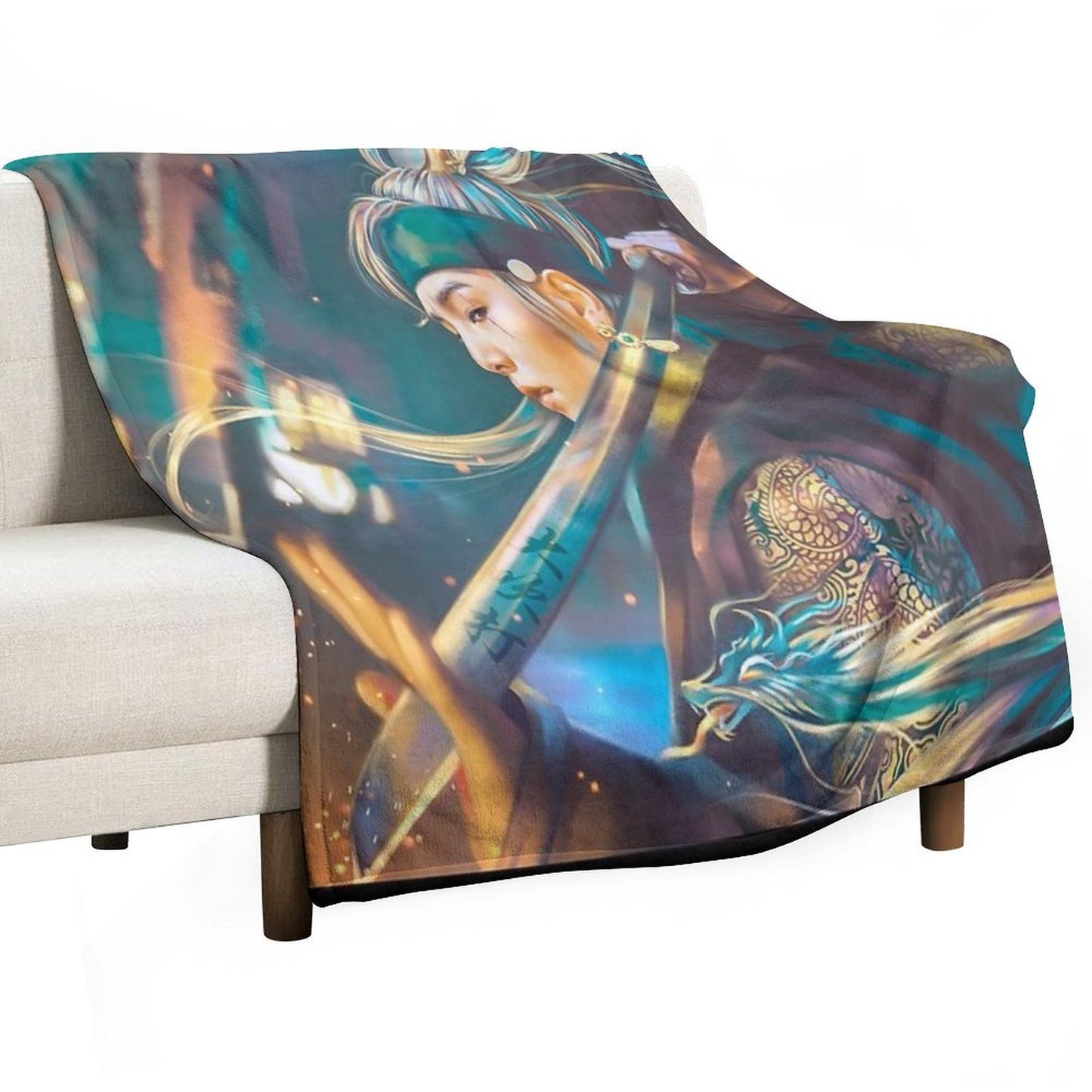 Agust D Daechwita Throw Blanket