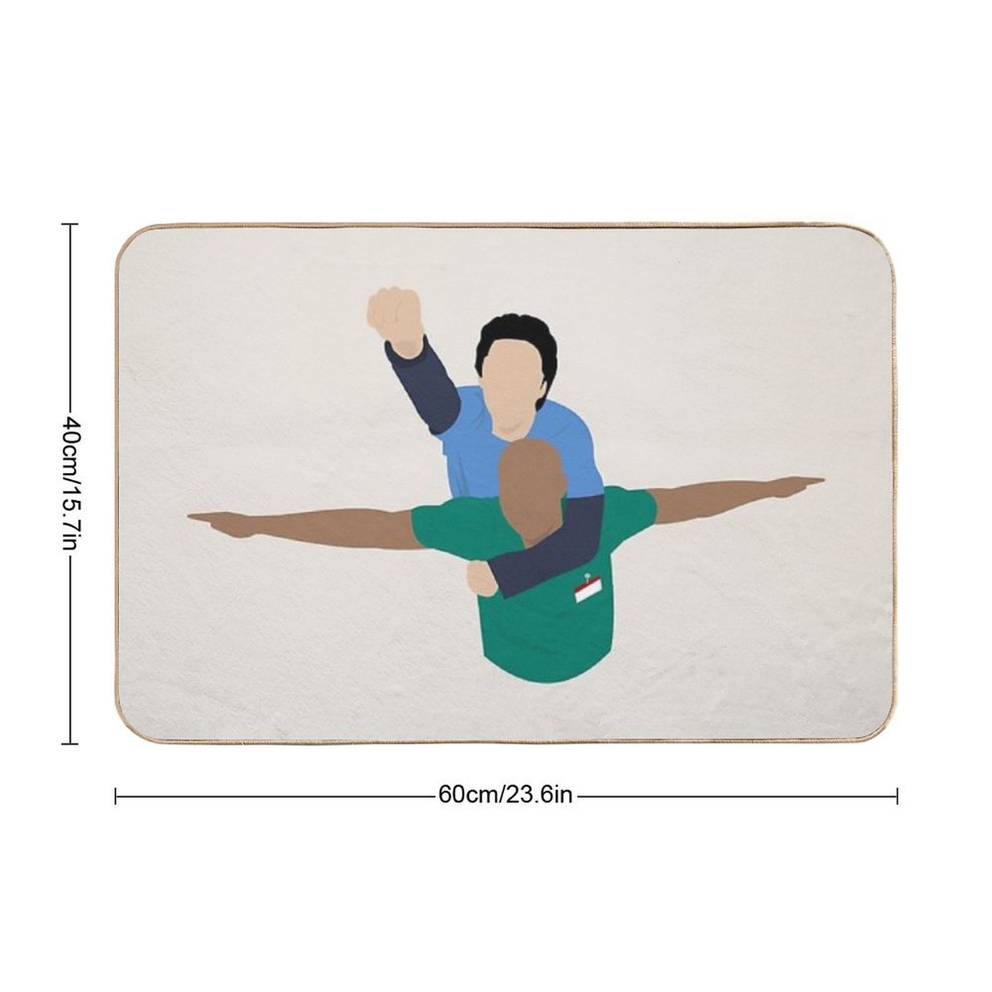 Scrubs Eagle Bath Mat