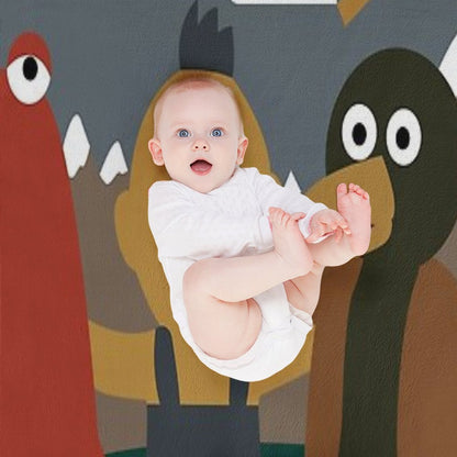 Don't Hug Me I'm Scared Minimalist Throw Blanket