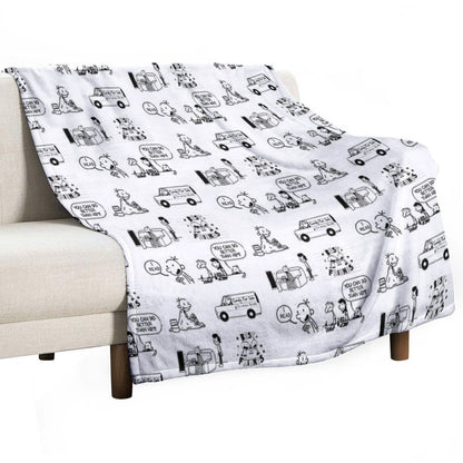 Wimpy Kid Throw Blanket