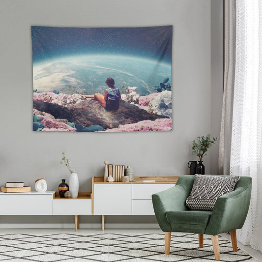 My World Blossomed When I Loved You Tapestry