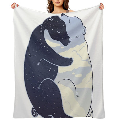 Day And Night Throw Blanket
