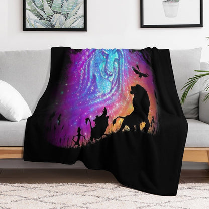 He Lives In You Throw Blanket