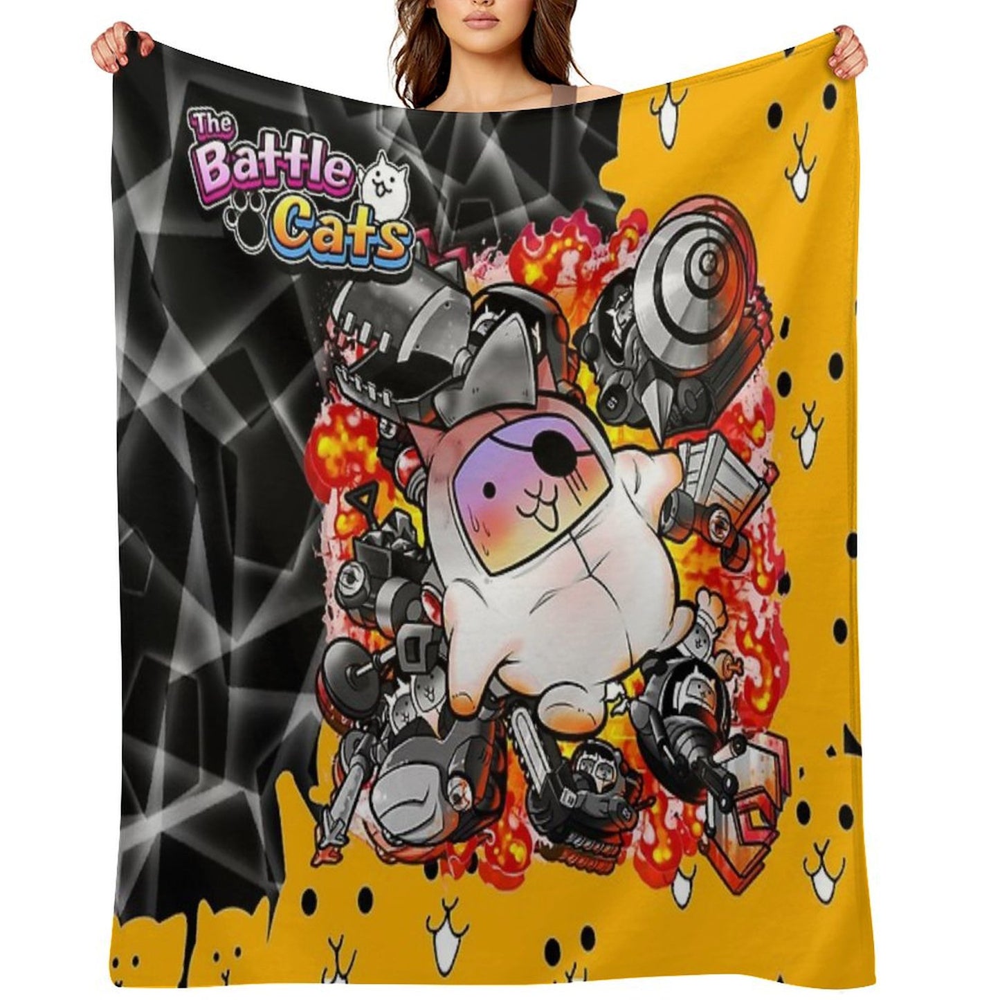 Battle Cats - Subterra Guardians Throw Blanket