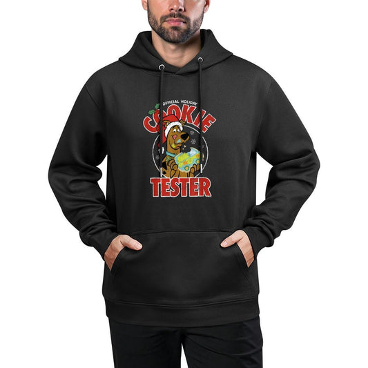 Scooby-Doo Unisex-Adults Grey Cartoon Christmas Graphic Layering Staple Hoodie