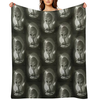 Alien II Throw Blanket