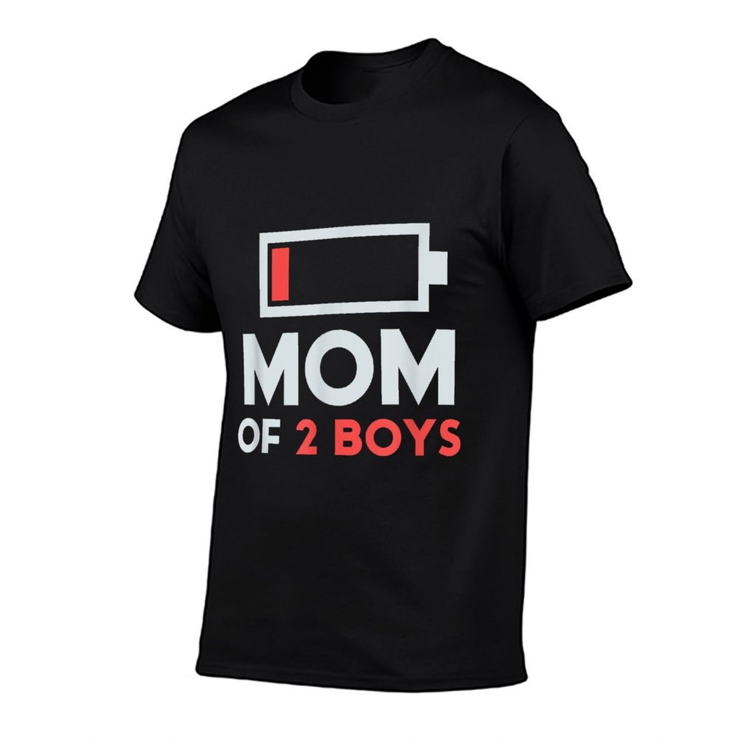 Mom of 2 Boys Gift from Son Mothers Day Birthday Women T-Shirt
