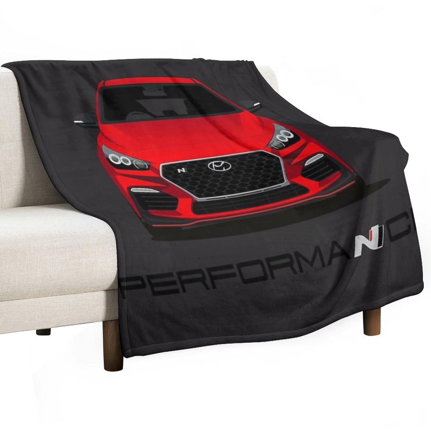 I30N (custom Red) Throw Blanket