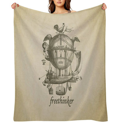 Freethinker Throw Blanket