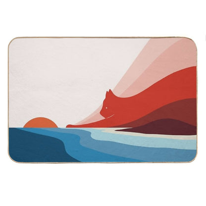 Cat Landscape 6 Bath Mat