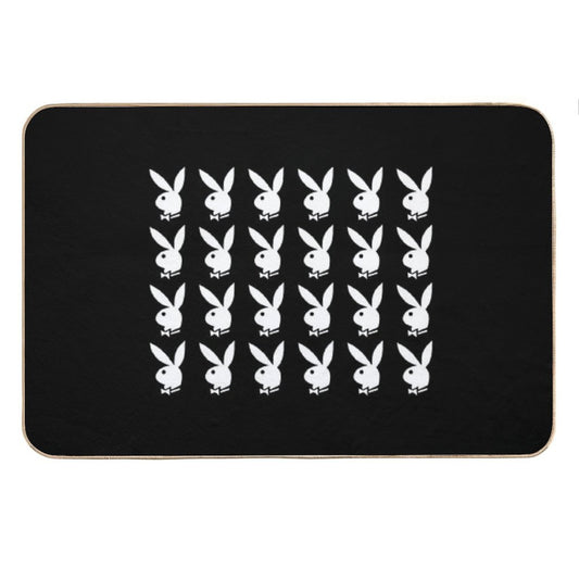 Y2k Bunny Design Bath Mat