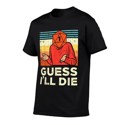 Rpg Gamer 1 Guess Ill Die Retro Men Boys Kids Youth T-Shirt