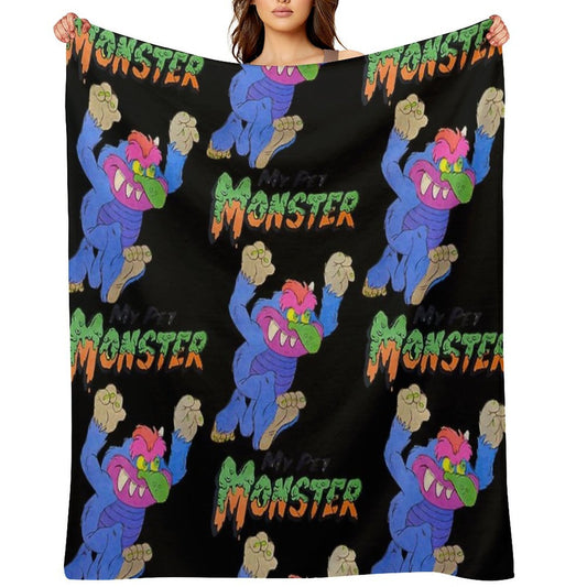 My Pet Monster Throw Blanket