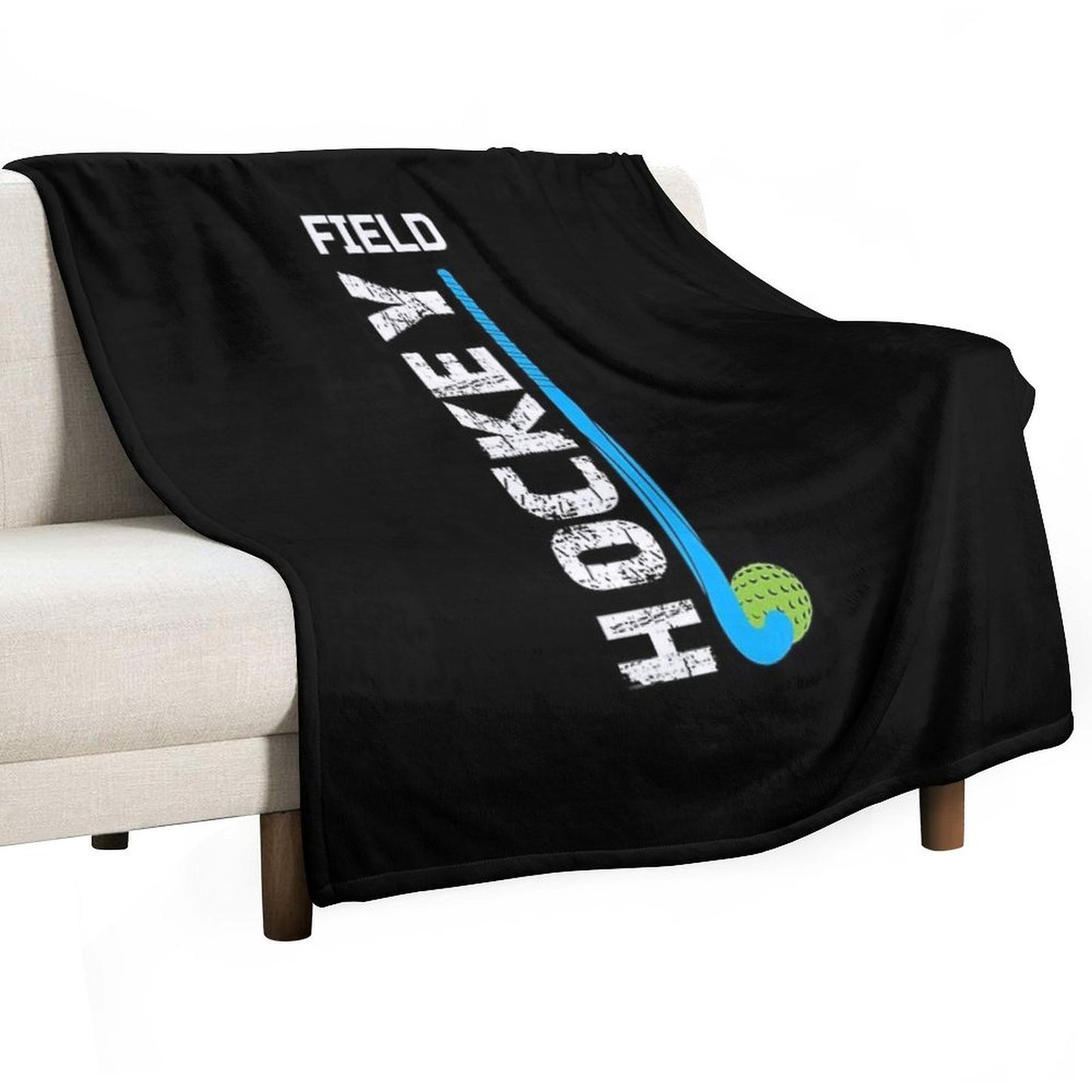 Field Hockey Gift, Field Hockey For Girls, Field Hockey Shirt For Boys Throw Blanket