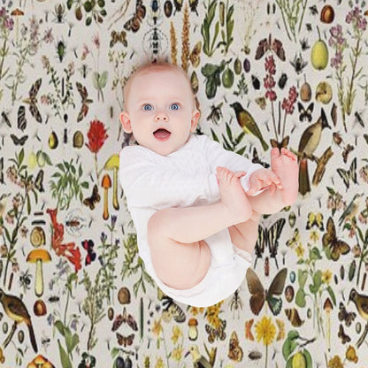 Biology of America USA Throw Blanket