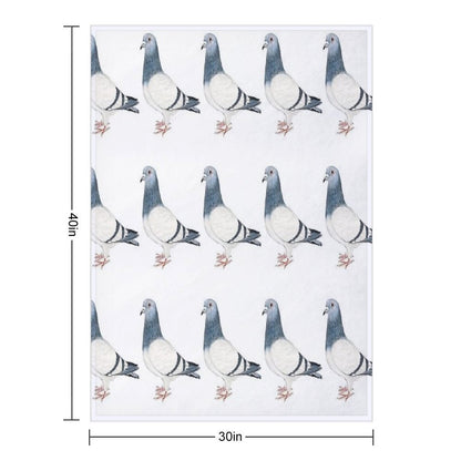 Pigeon Throw Blanket