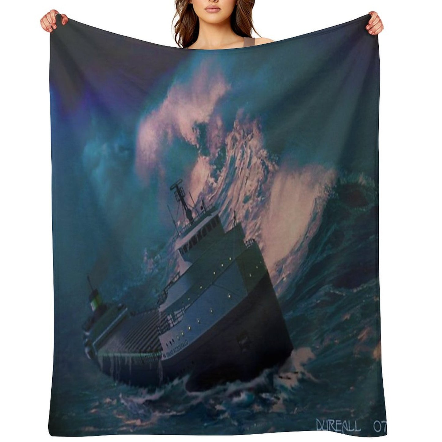 Edmund Fitzgerald Throw Blanket