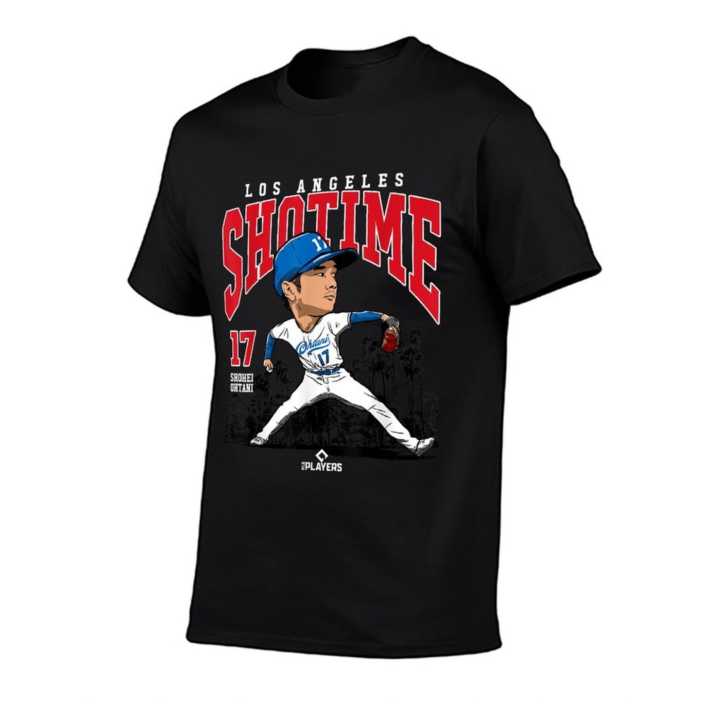 Shohei Ohtani  Los Angeles Baseball MLB Player  MLBOHT3005  Slim-fit Cut T-Shirt