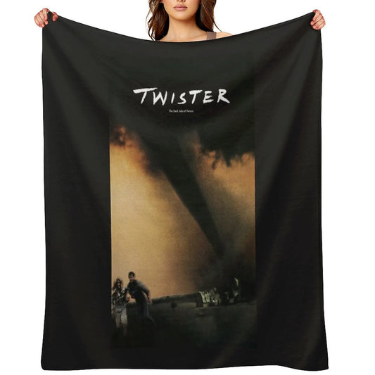 Mans Twister 1996 Movie Fashion Leisure Round Neck Throw Blanket
