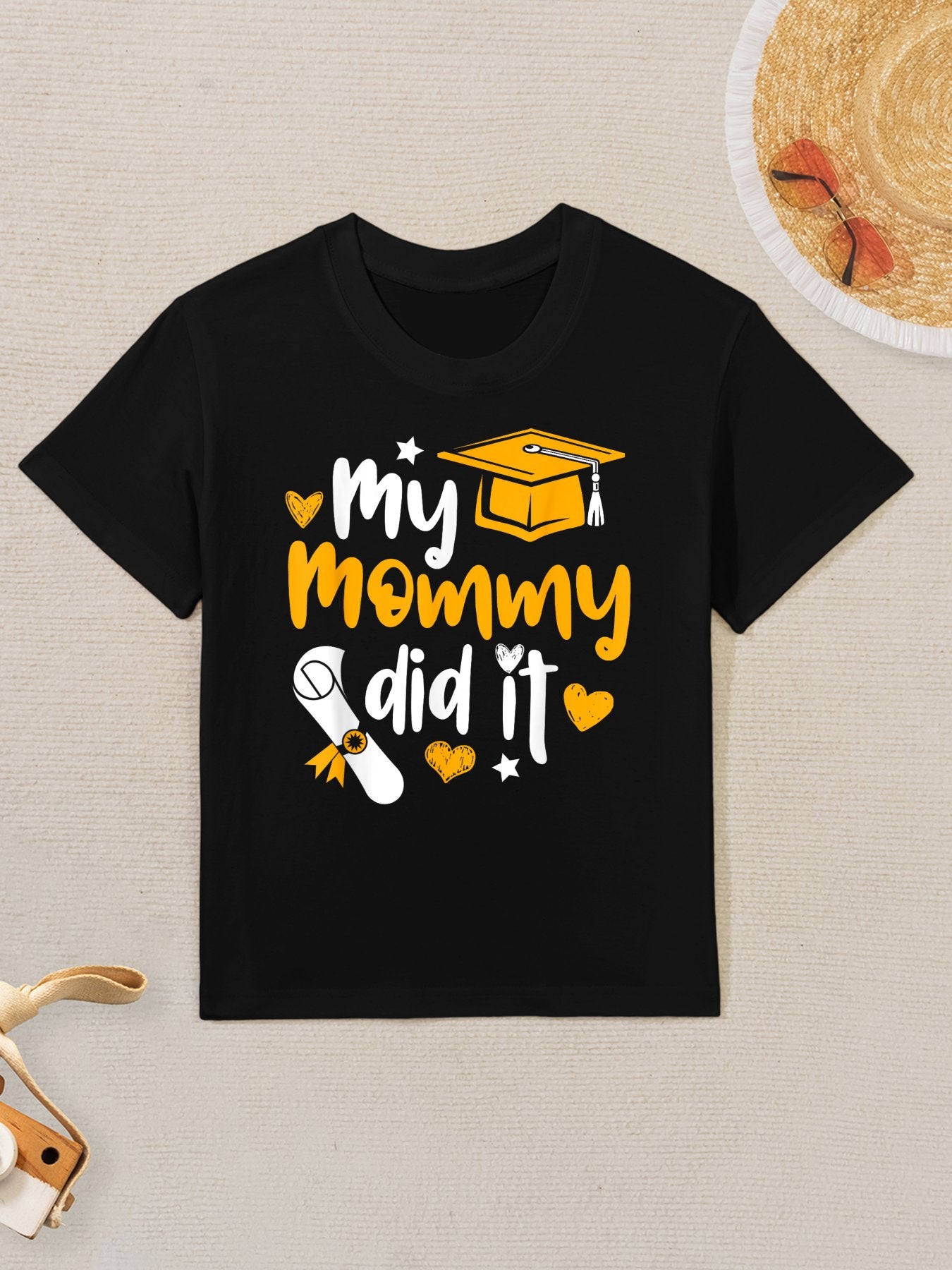 My Mommy Did It - Graduate Graduation Proud Daughter Son Kids T-Shirt