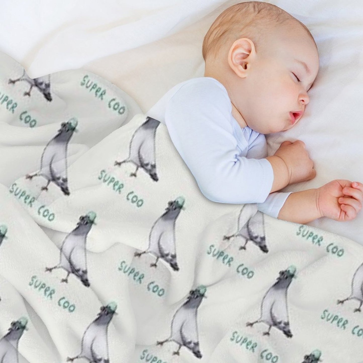 Super Coo Throw Blanket