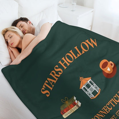 Stars Hollow Connecticut Throw Blanket